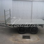 10x6 Flat top trailer side view