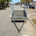 6x4 City Cage Trailer front view