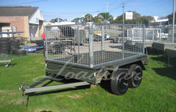 8x5ft Tandem Trailer with 900mm Cage