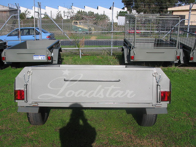 6x4ft 14 inch Dual Door Trailer