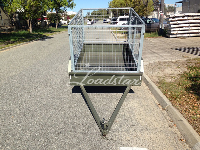 6x4ft 12 inch City Trailer with 900mm Cage