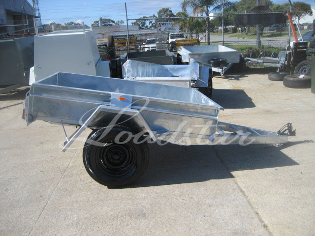6x4ft 14 inch Trailer Galvanised