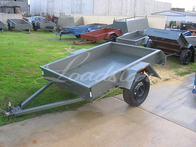6x4ft 10 inch Heavy Duty Garden Trailer
