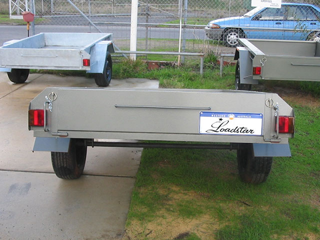6x4ft 10 inch Heavy Duty Garden Trailer