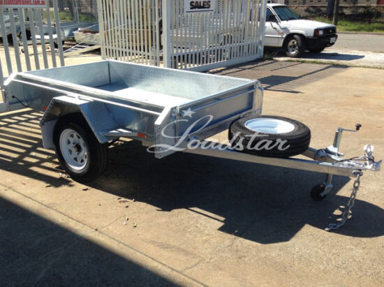 7x4 galvanised trailers