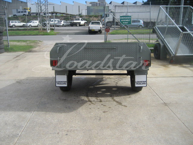 7x4ft Deluxe Offroad Trailer