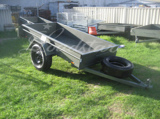 8x5ft 5 Leaf Slipper Trailer (Heavy Duty)
