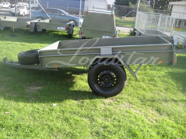 8x4ft 14 inch Single Door Trailer