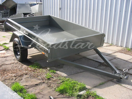 8x5ft 14 inch Dual Door Trailer