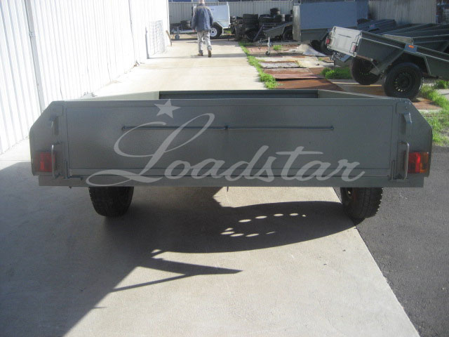 8x5ft 14 inch Dual Door Trailer