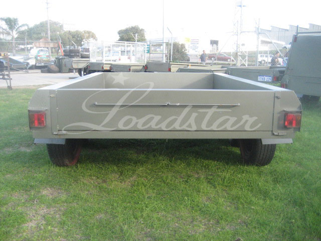 8x5ft 4 Leaf Slipper City Trailer