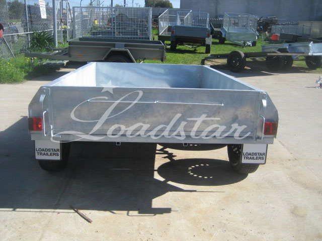 8x5ft 7 Leaf Rocker Trailer Galvanised