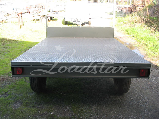 8x6ft Flat Top Trailer
