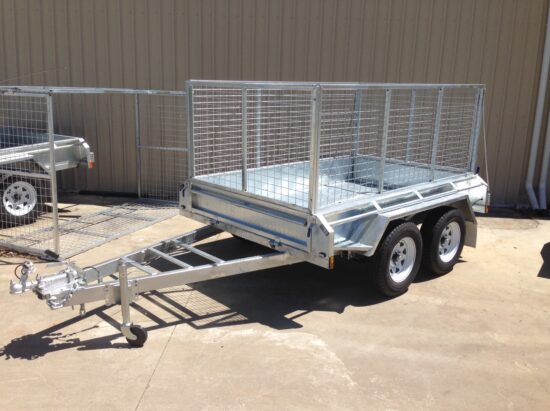 8x5ft Galvanised Tandem Trailer
