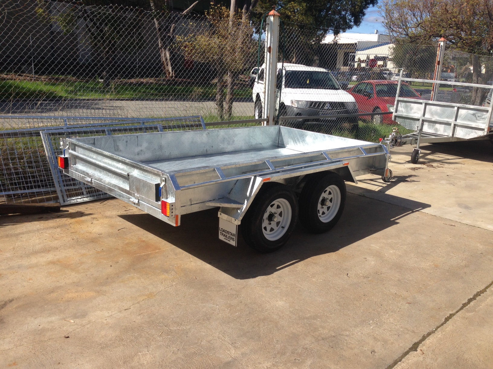 10 x 5 Galvanised Tandem Trailer with Brakes