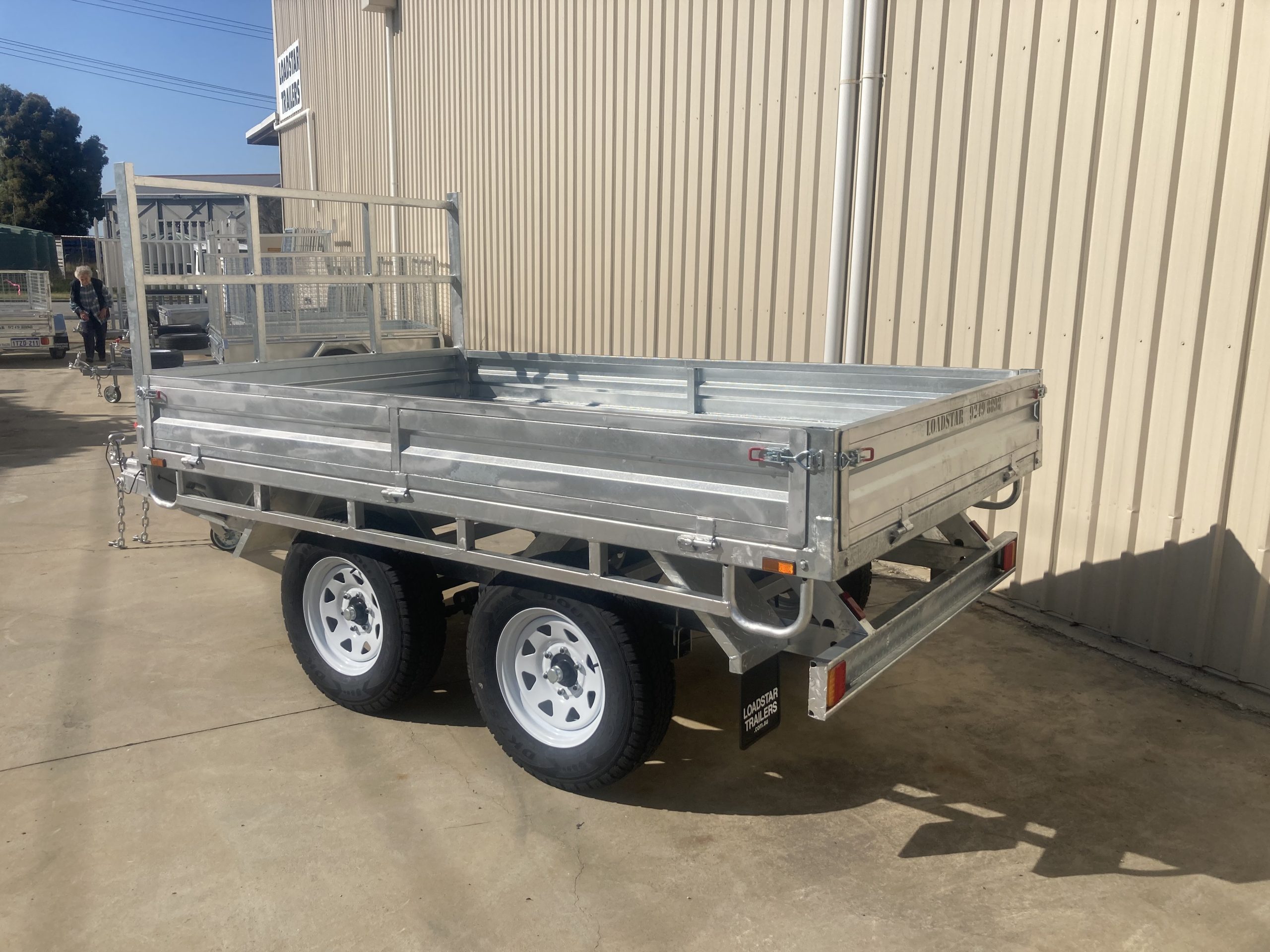 10×6 Off Road Flat Top Trailer