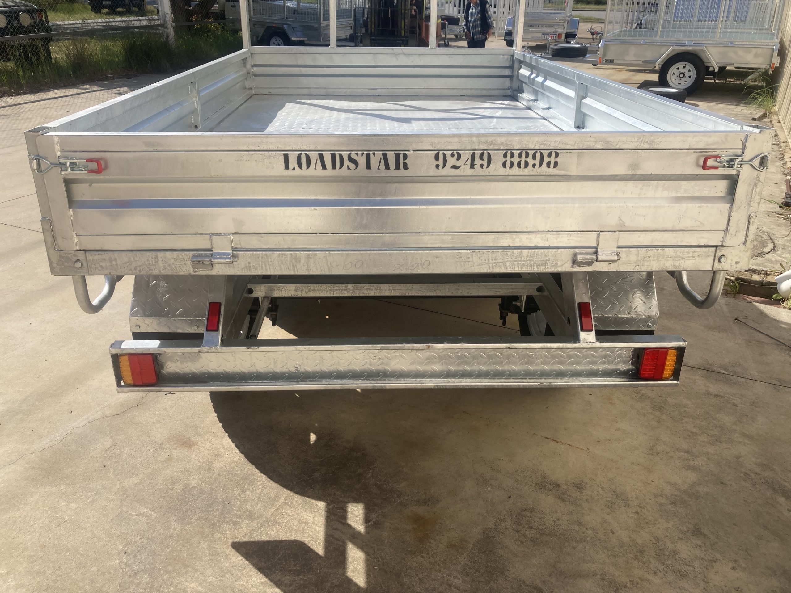 10×6 Off Road Flat Top Trailer