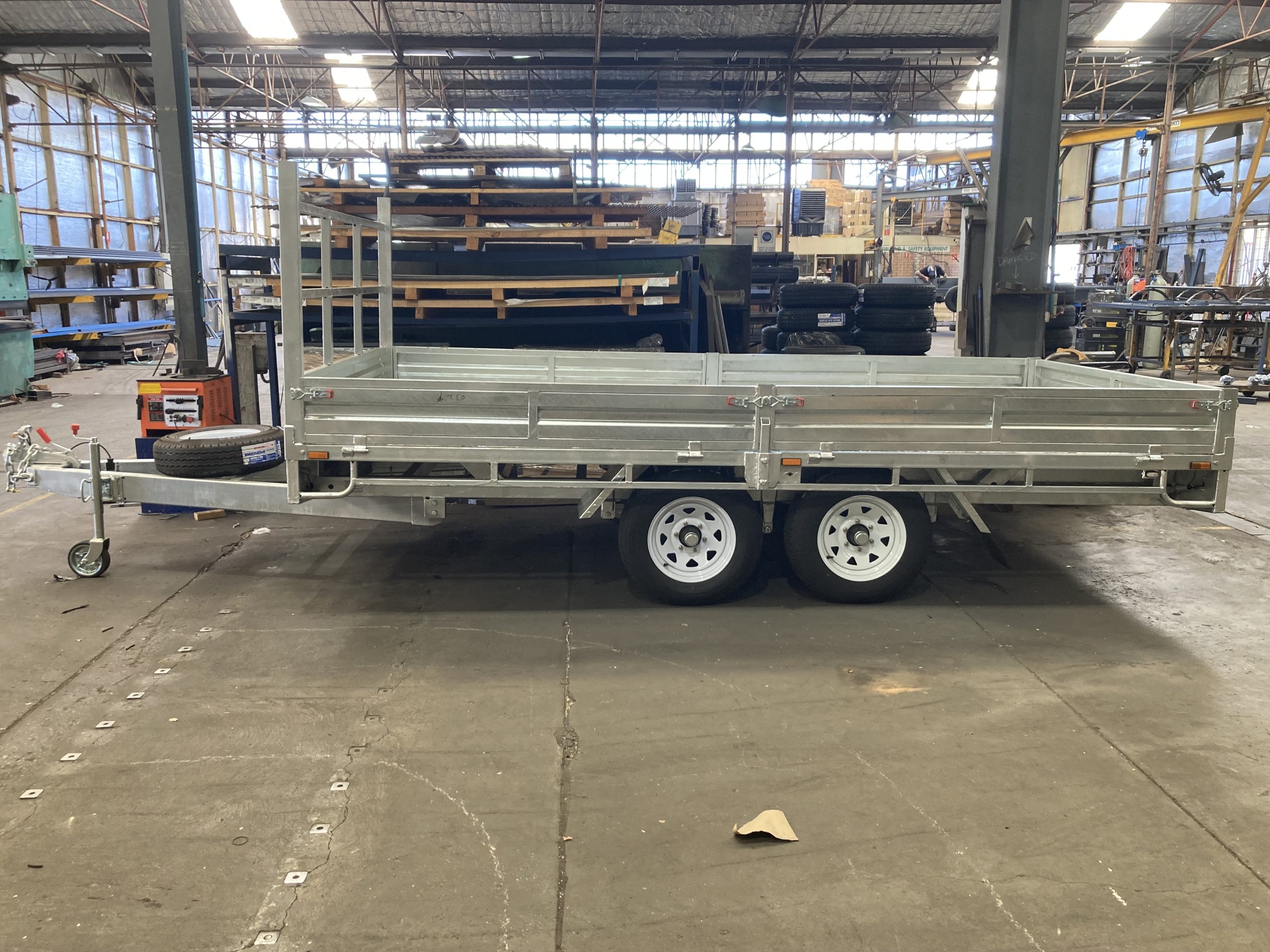 14 x 7 3.5 Tonne Flat Top Trailer