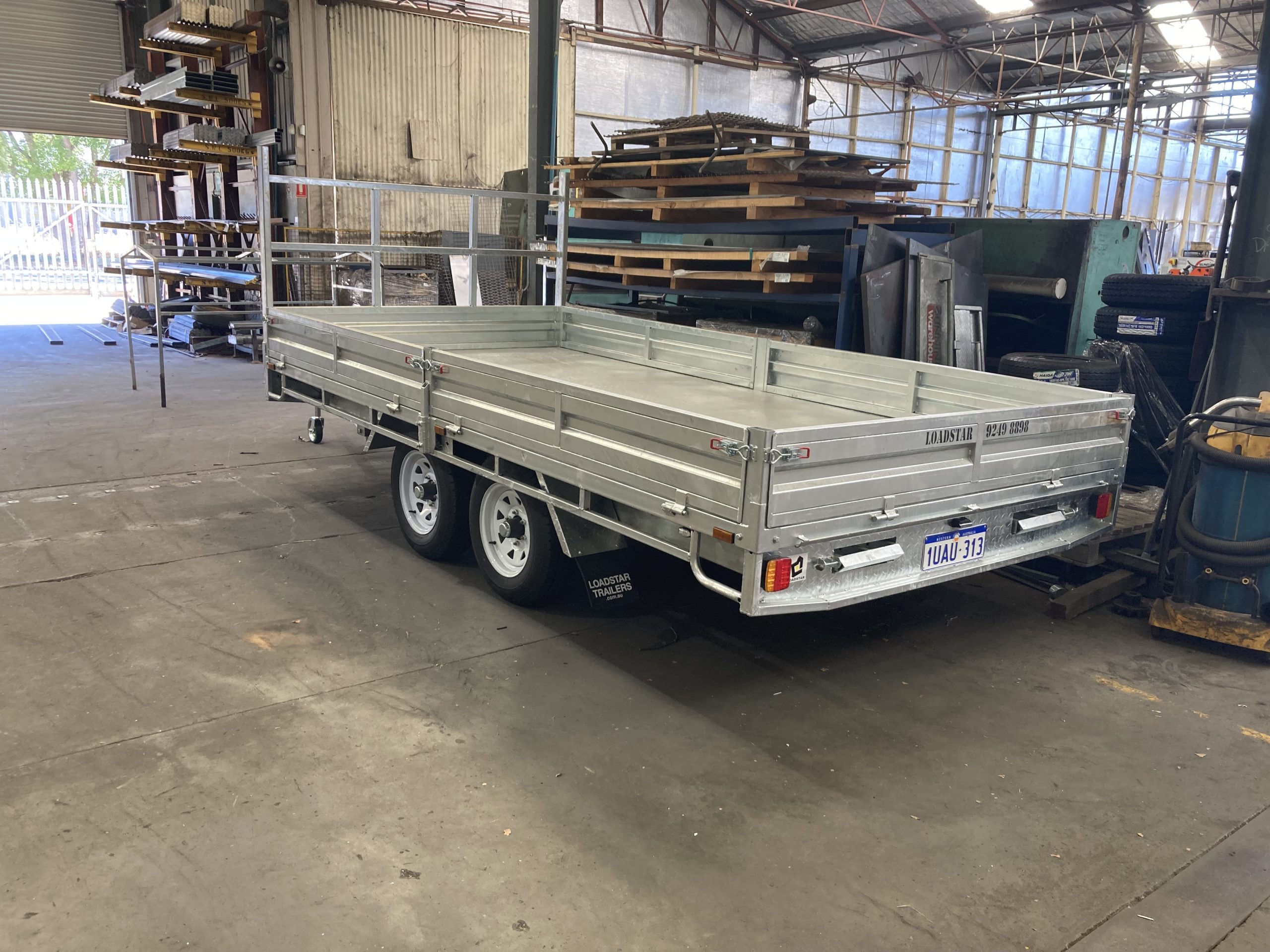 14 x 7 3.5 Tonne Flat Top Trailer