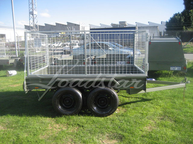 8x5ft Tandem Trailer with 900mm Cage