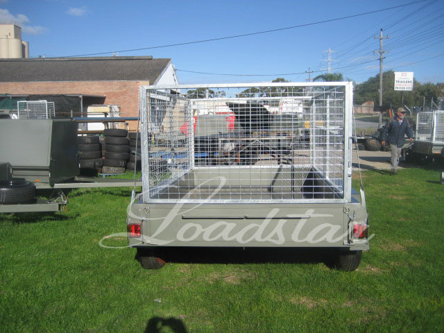 8x5ft Tandem Trailer with 900mm Cage