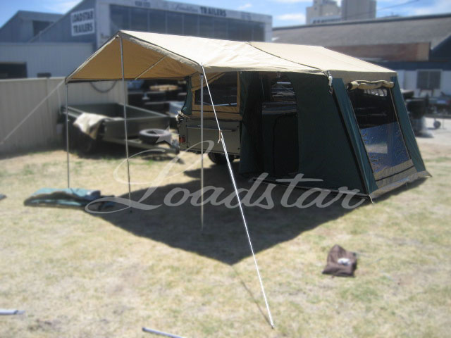 7x4ft Offroad Deluxe Camper Trailer
