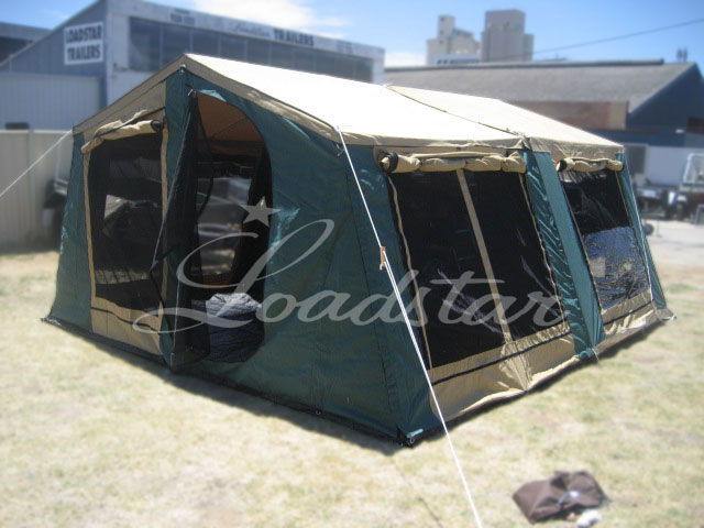 7x4ft Offroad Deluxe Camper Trailer