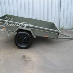 7x4 City Trailer Side view