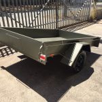 8 x 5 single axle trailer Loadstar Perth heavy duty licensed 750 kg Australian made Welshpool Malaga